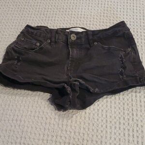 Highway Distressed Jean Shorts Size 3/4